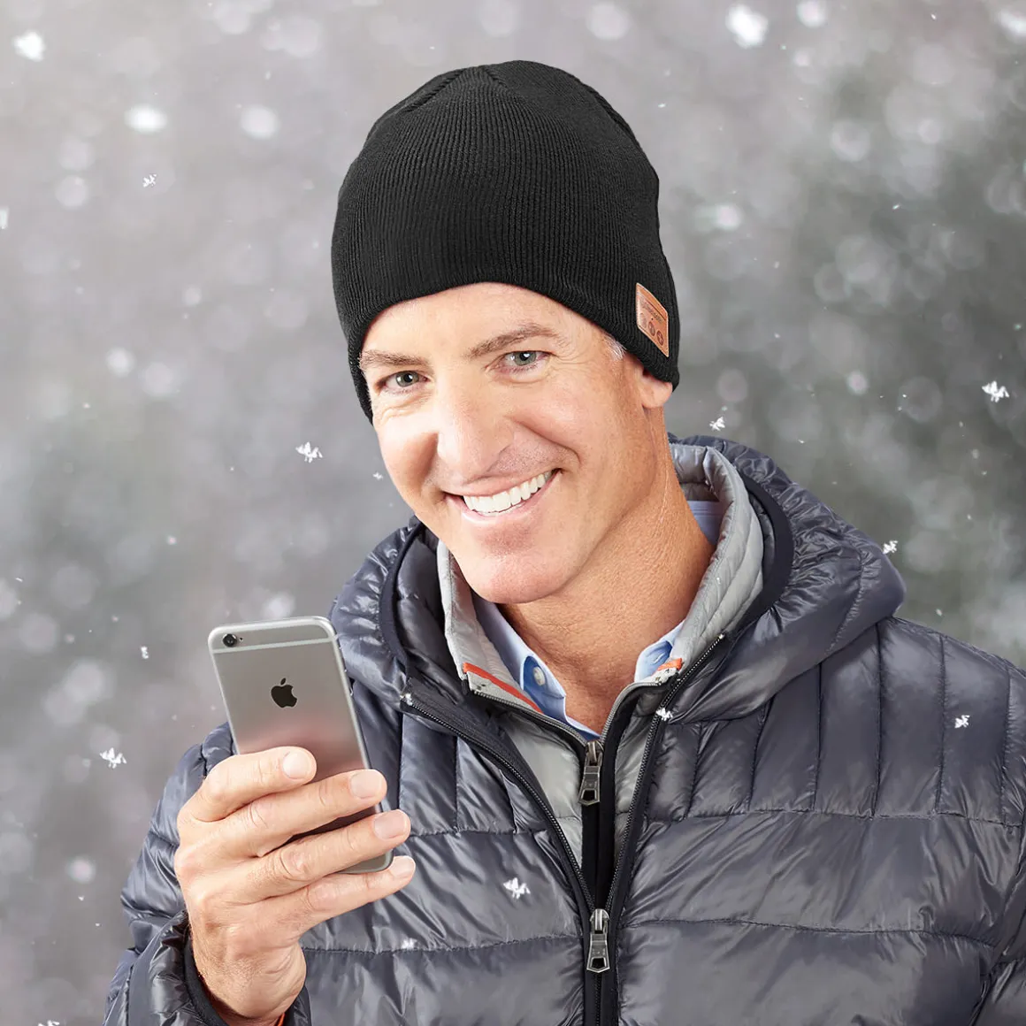 Smartphone Bluetooth Hat by Sharper Image