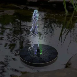 Solar Color-Changing Water Fountain