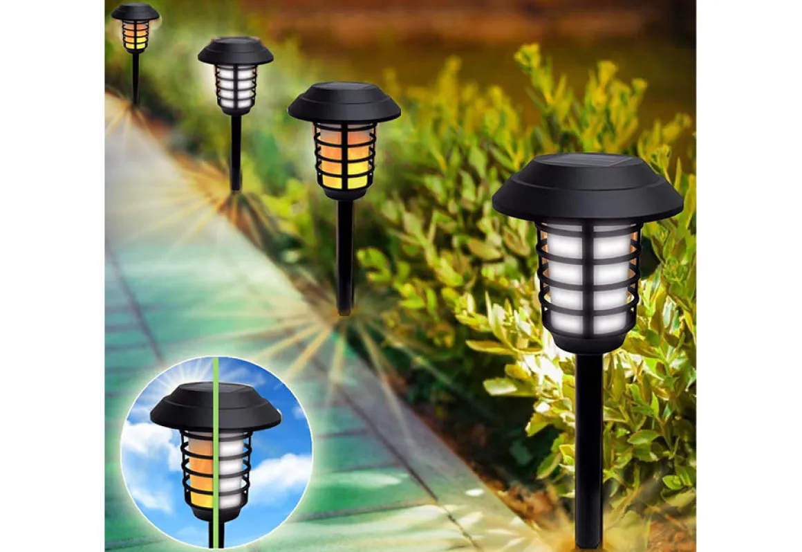 Solar Pathway Lights (Set of 4)