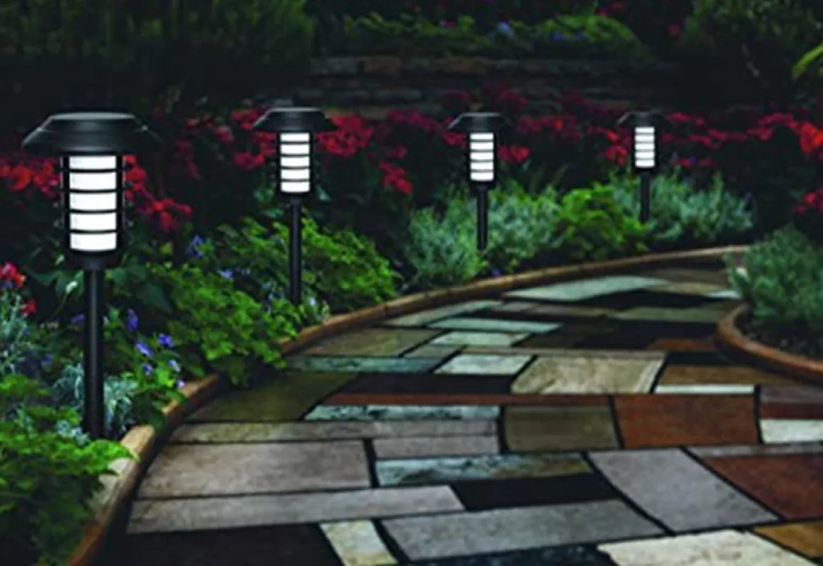 Solar Pathway Lights (Set of 4)
