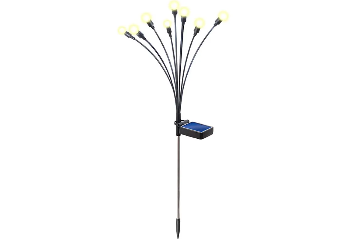 Solar Powered Firefly Garden Lights (Set of 2)