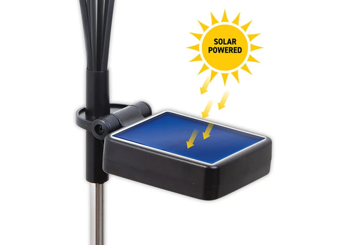 Solar Powered Firefly Garden Lights (Set of 2)