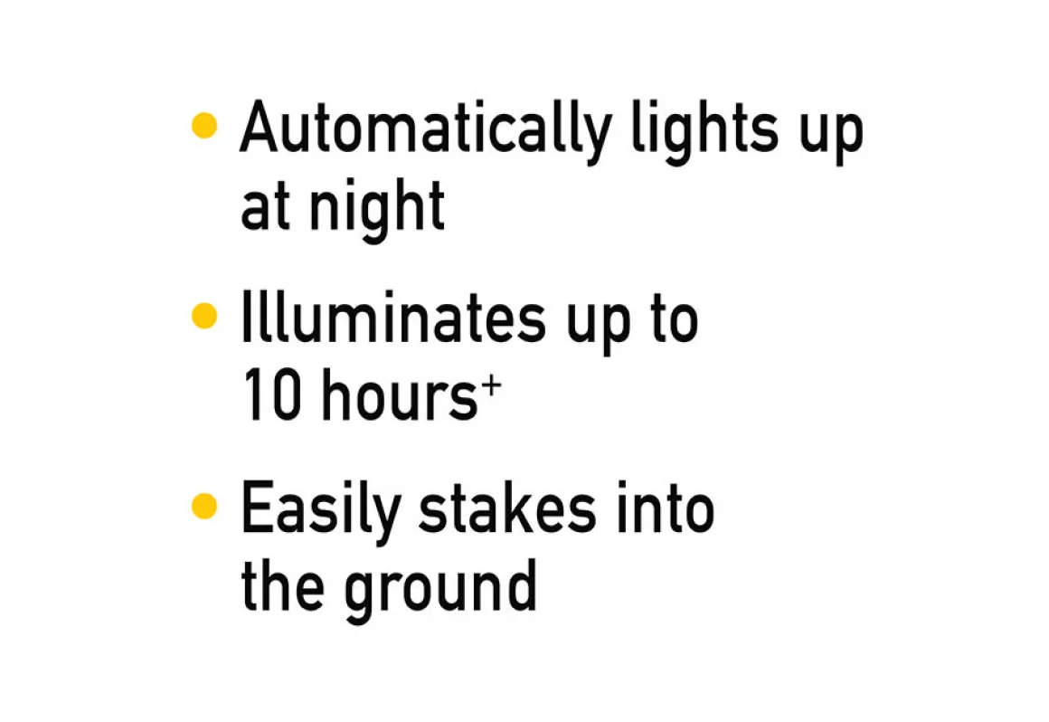 Solar Powered Firefly Garden Lights (Set of 2)