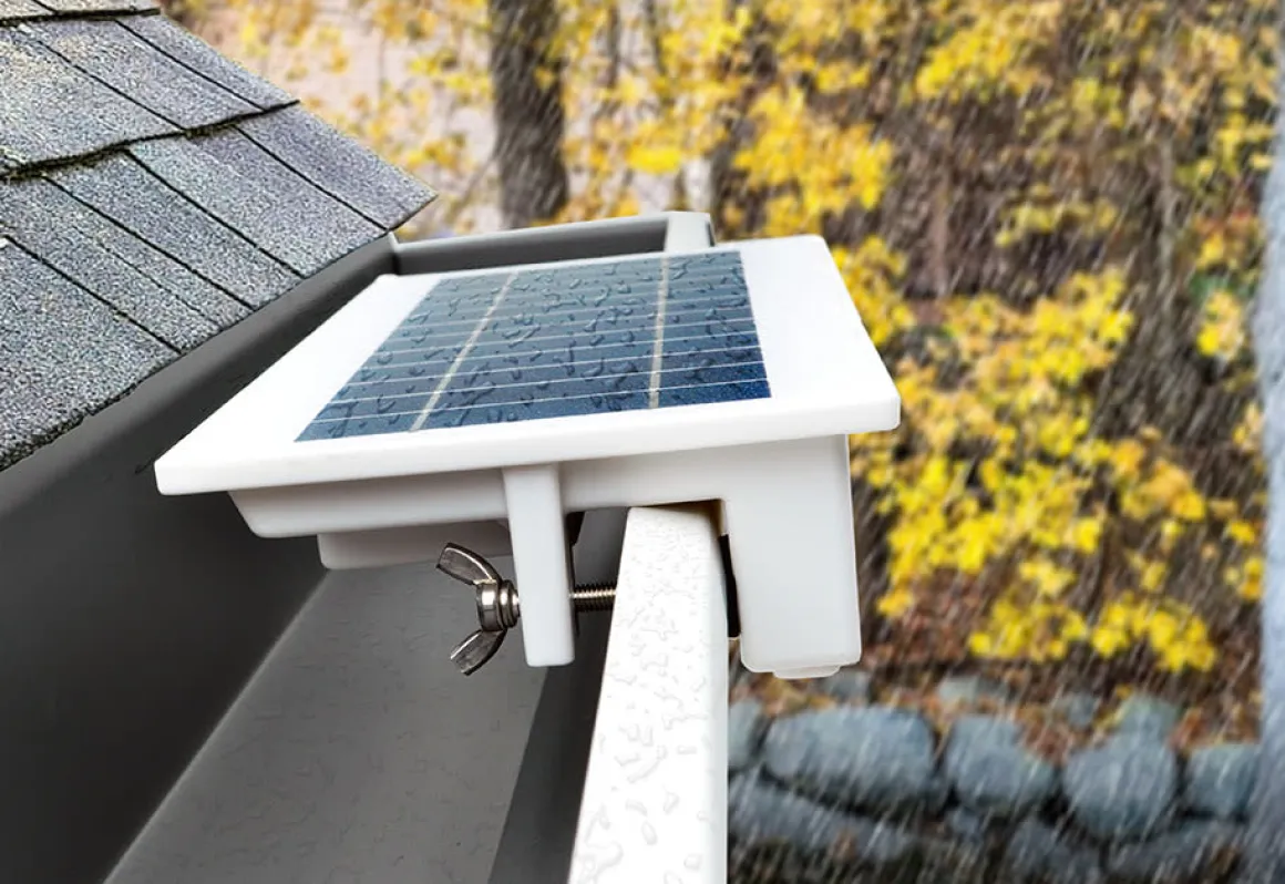 Solar Powered Security Flood Light