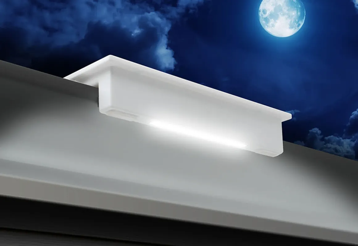 Solar Powered Security Flood Light