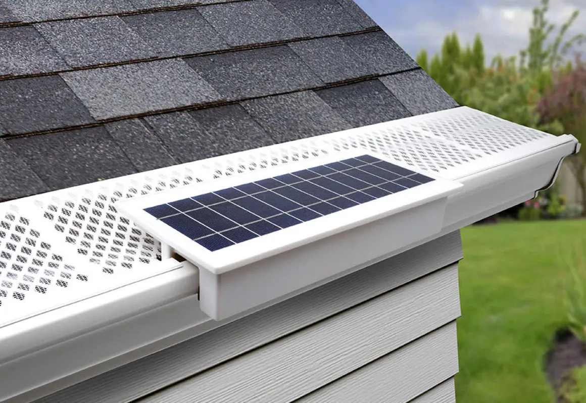 Solar Powered Security Flood Light