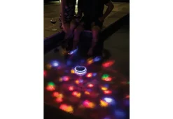 Solar Powered Underwater Light Show