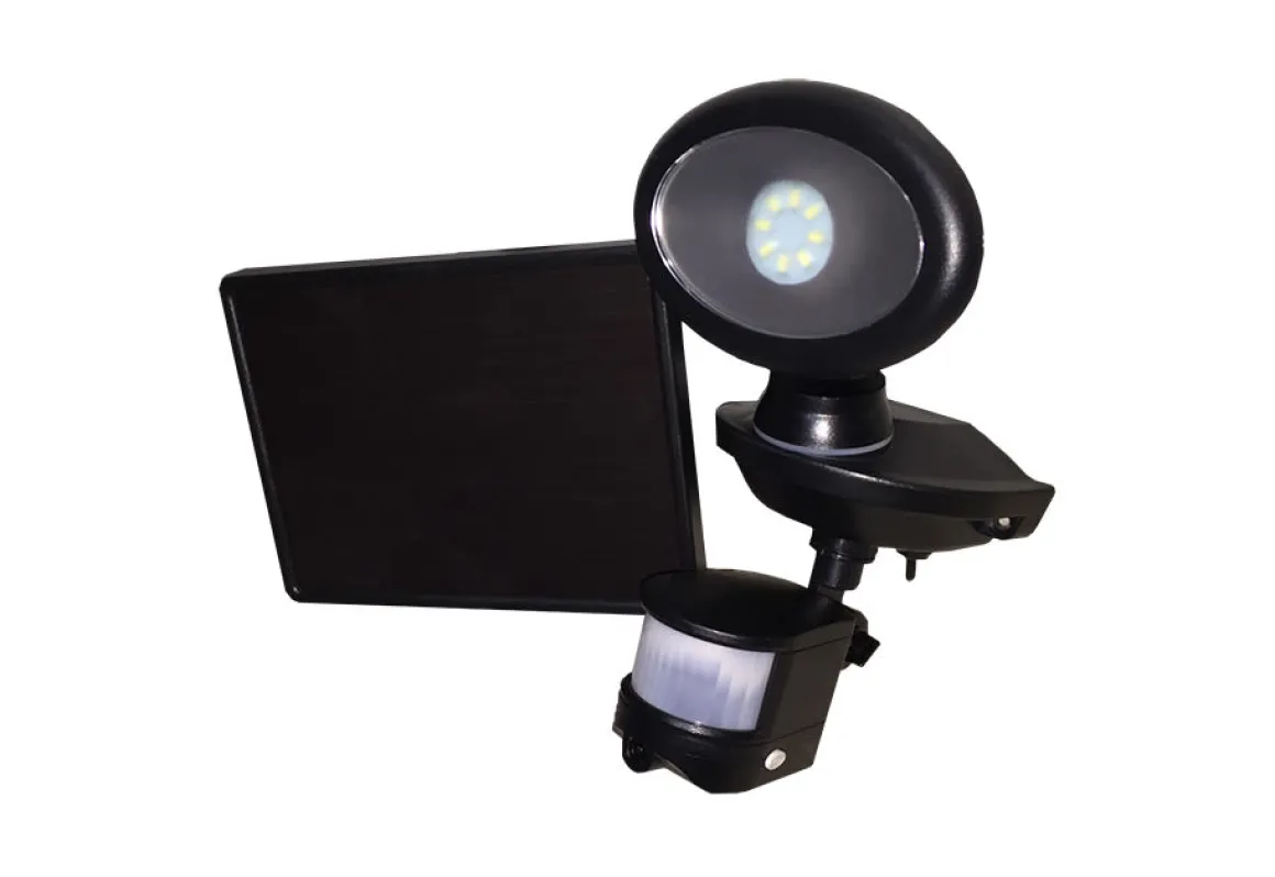 Solar Security Video Camera and Floodlight
