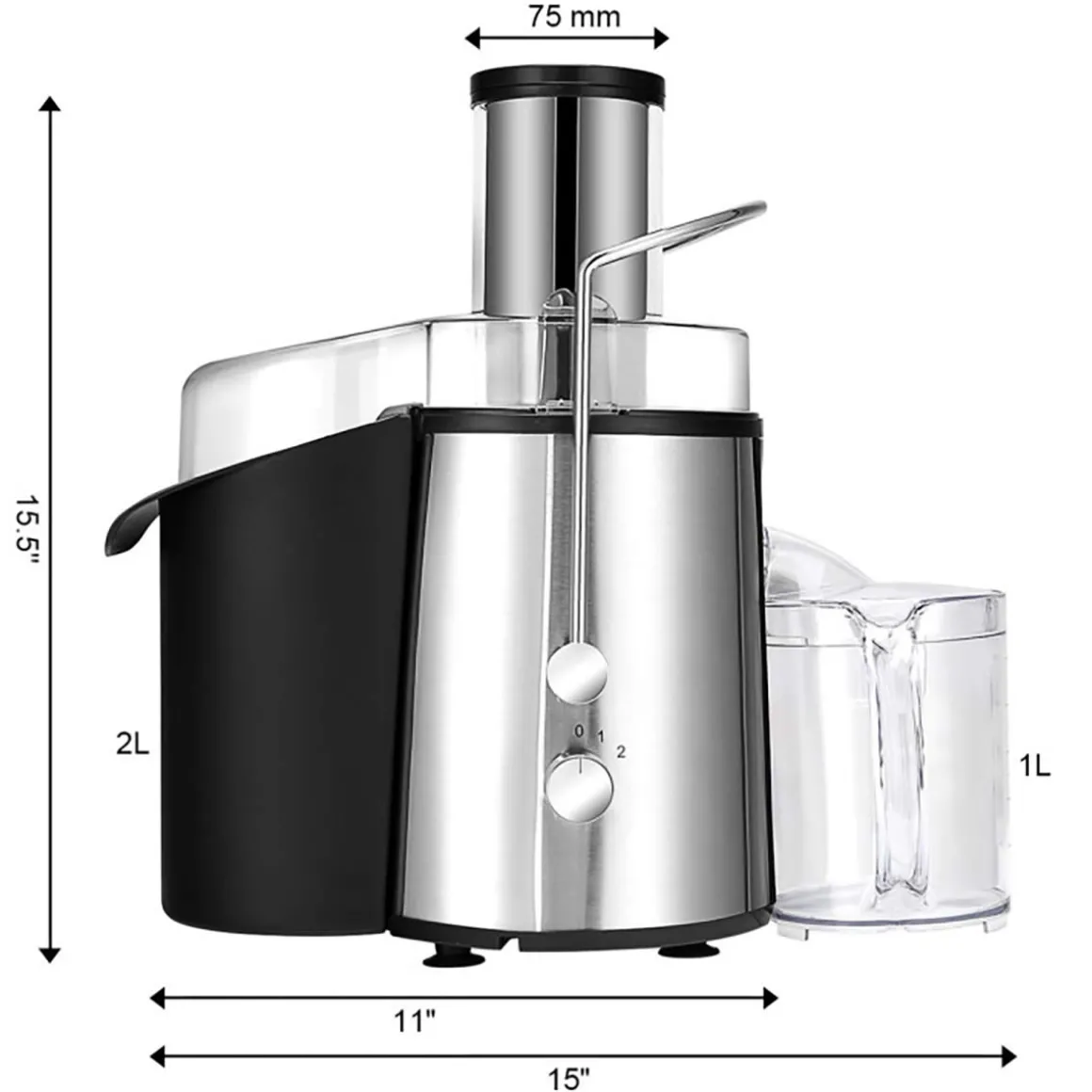 2-Speed Electric Juice Press