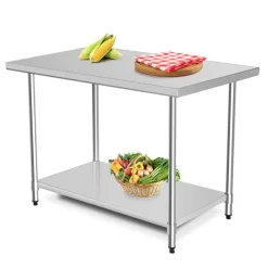 Stainless Steel Commercial Kitchen Worktable