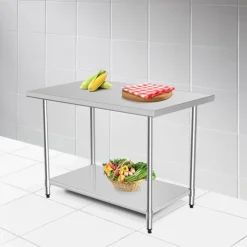 Stainless Steel Commercial Kitchen Worktable