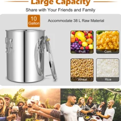 Stainless Steel Home Distillery Kit