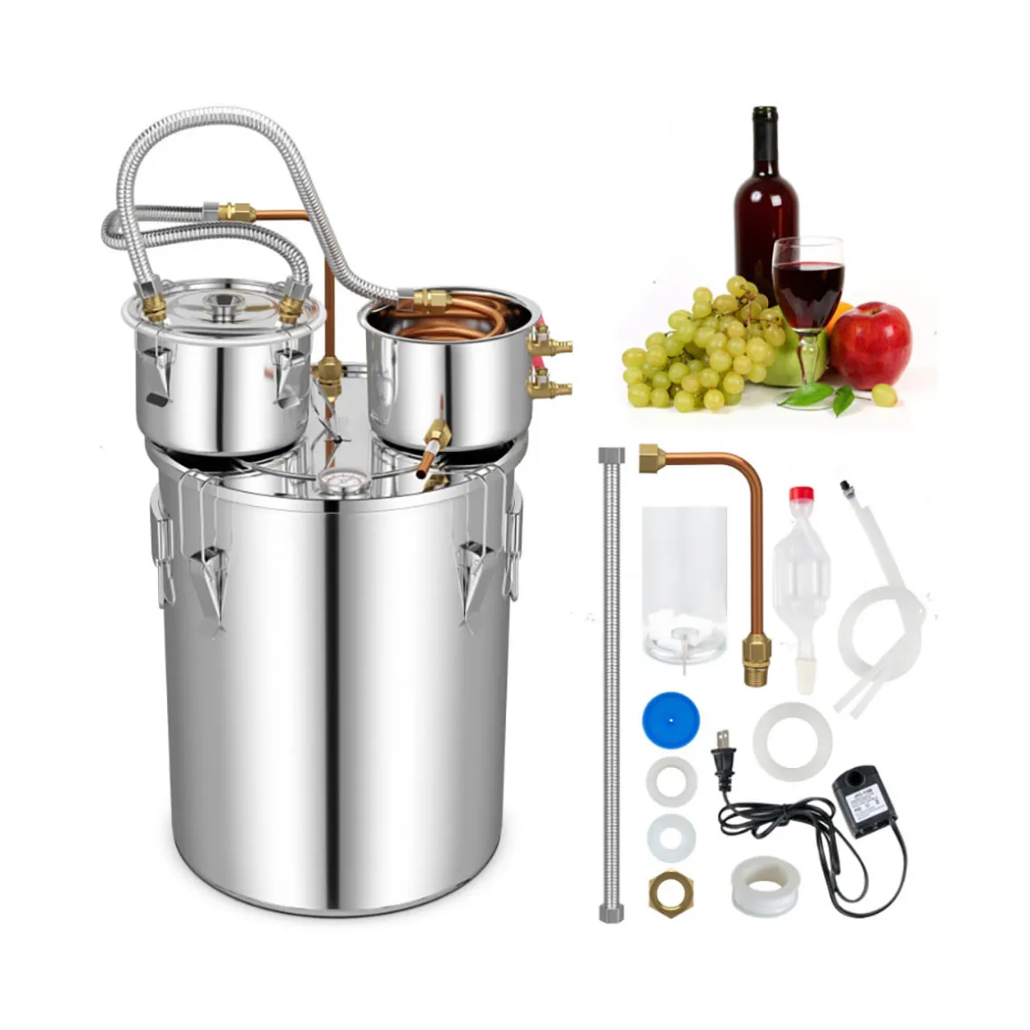 Stainless Steel Home Distillery Kit