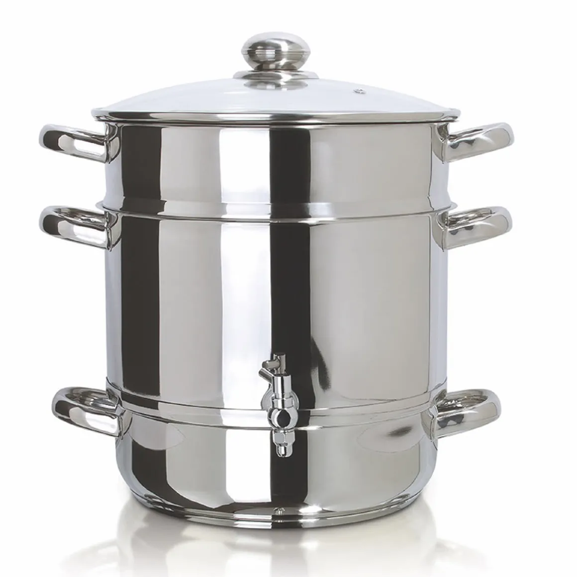 Stainless Steel Stove Top Steam Juicer