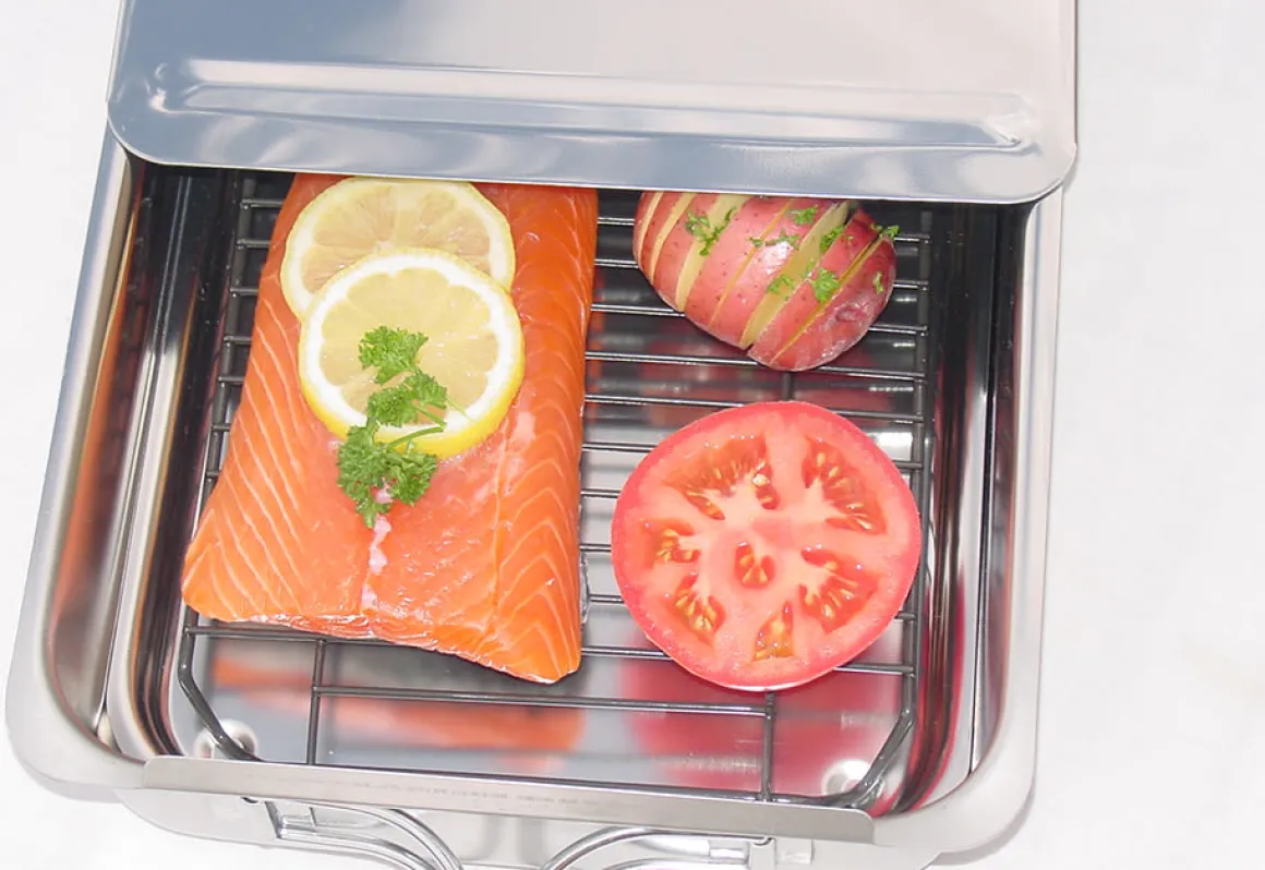 Stainless Steel Stovetop Smoker