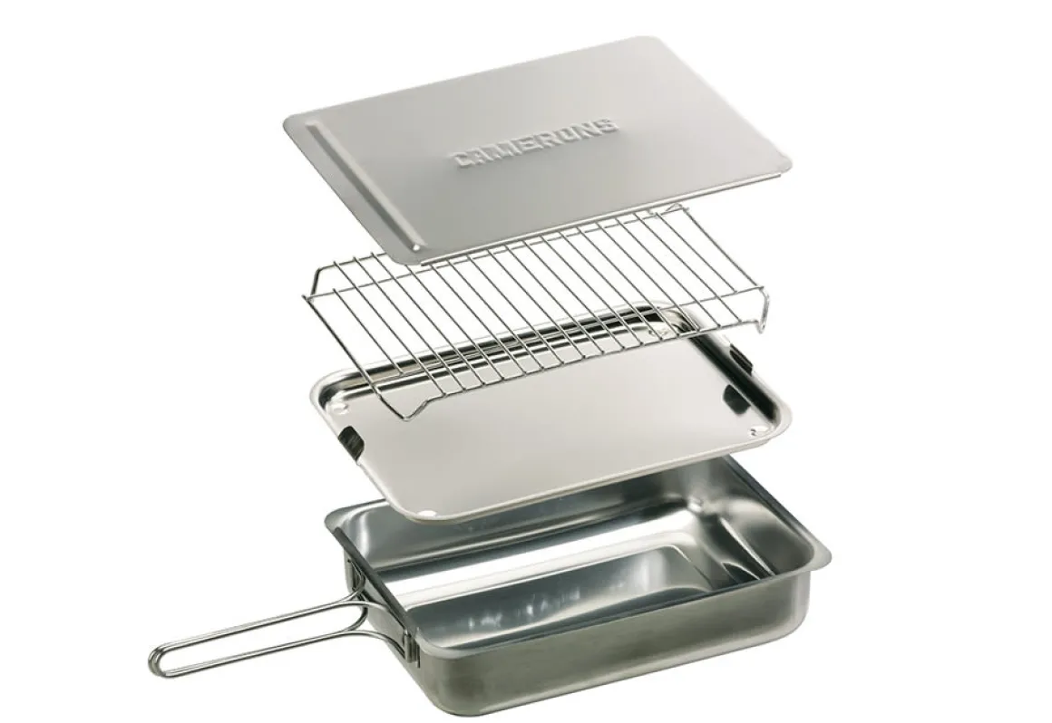 Stainless Steel Stovetop Smoker