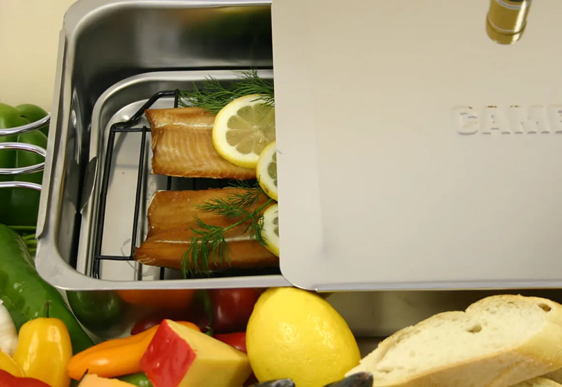 Stainless Steel Stovetop Smoker