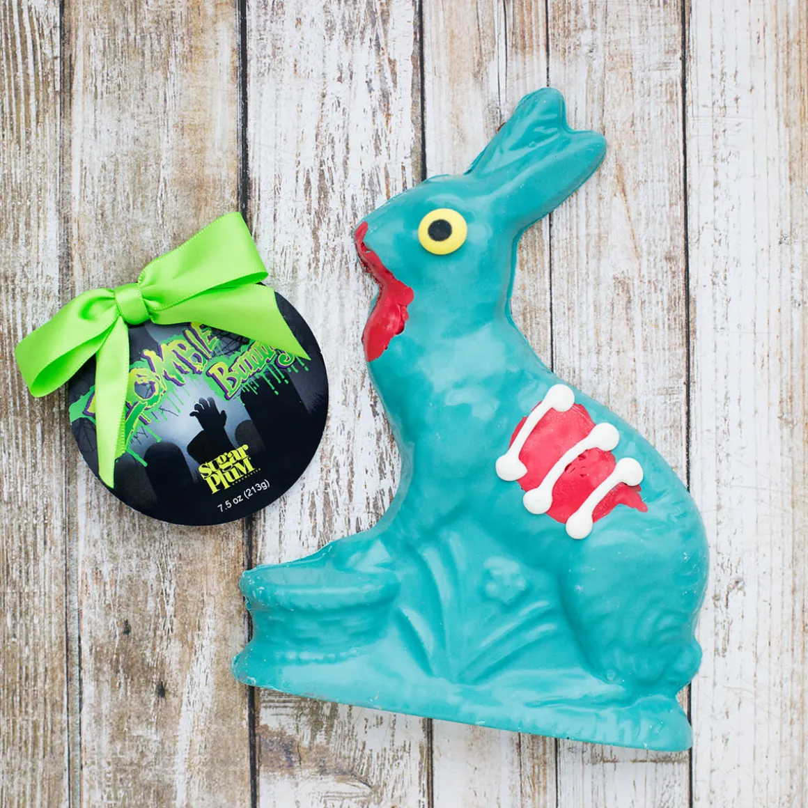 Sugar Plum Chocolate Bunny Zombie and Victim