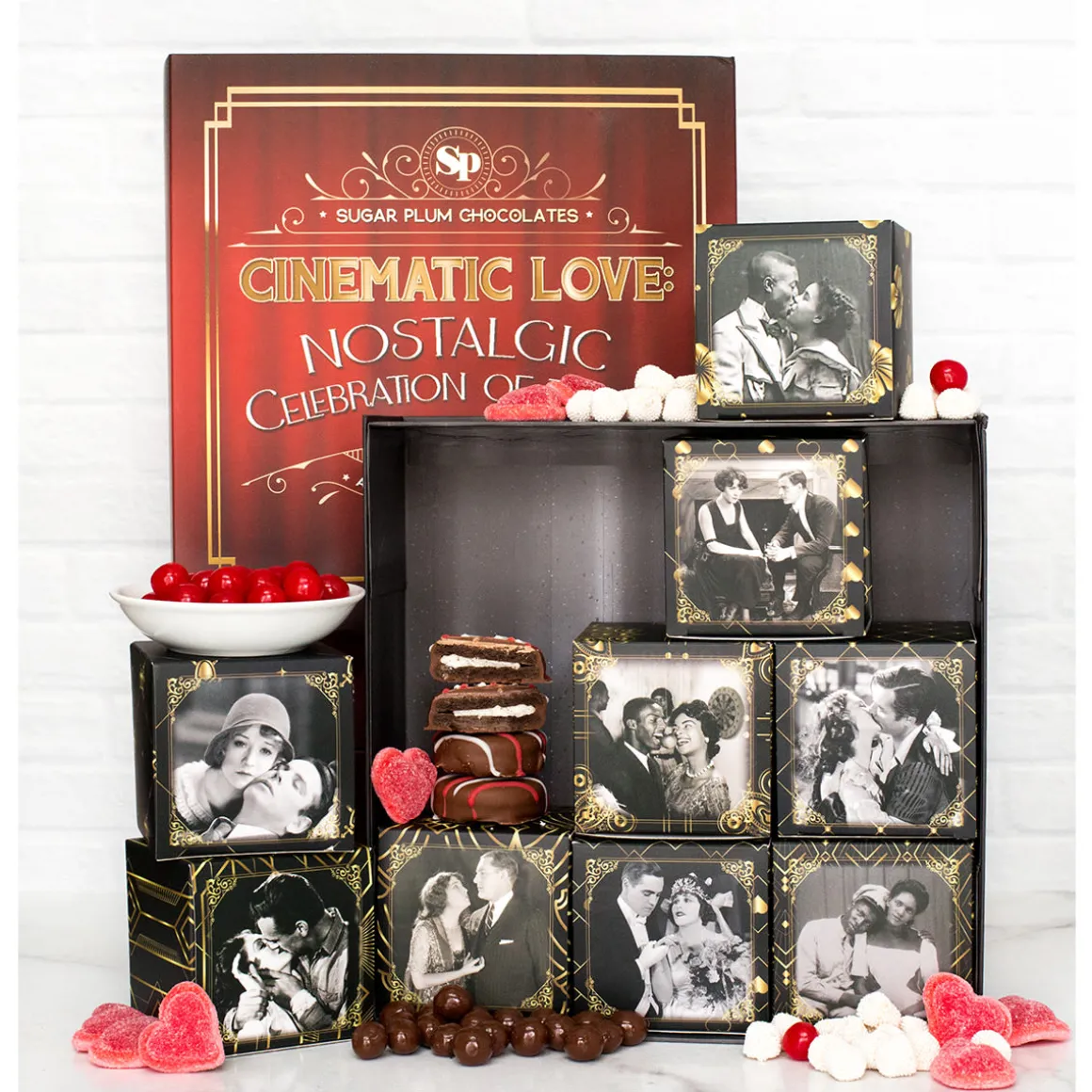 Sugar Plum Cinematic Love: Nostalgic Celebration of Treats