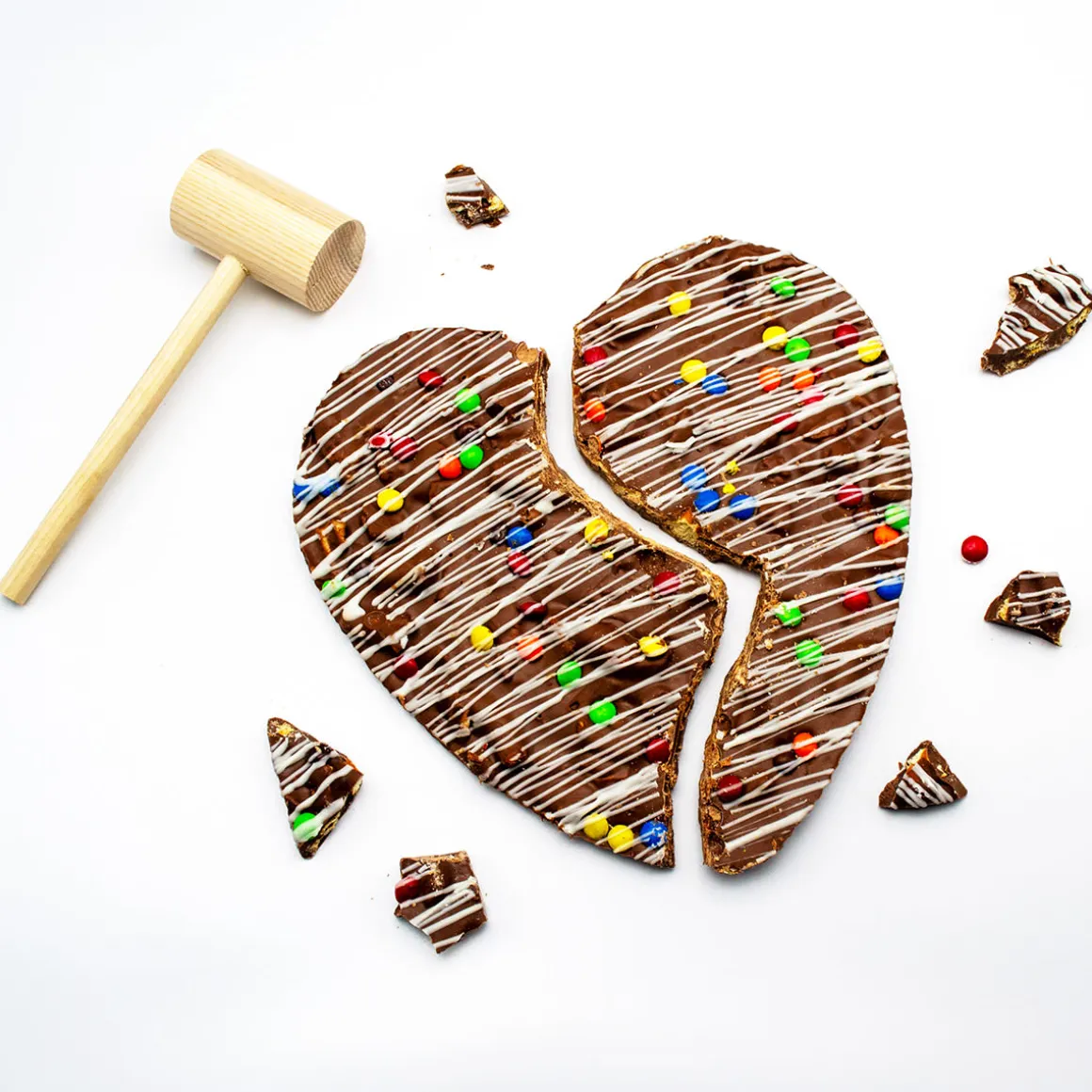 Sugar Plum Heart Smash with Mallet