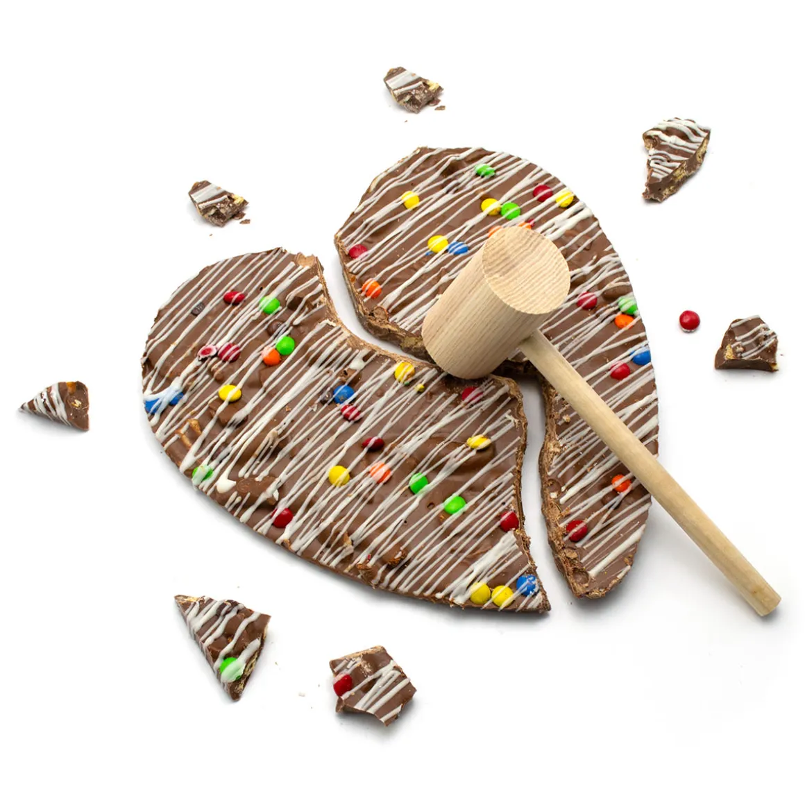 Sugar Plum Heart Smash with Mallet