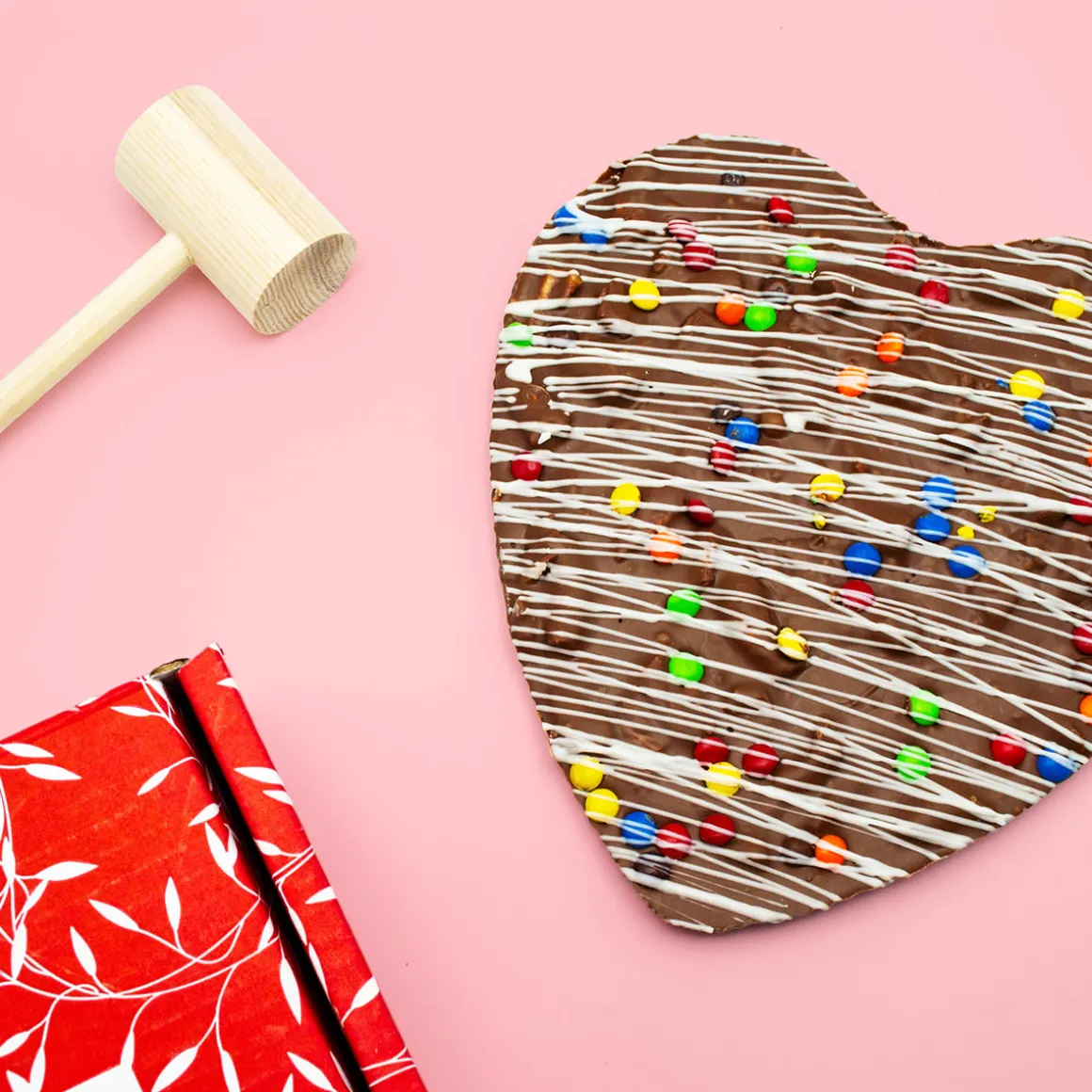 Sugar Plum Heart Smash with Mallet