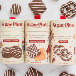 Sugar Plum Holiday Cheer Chocolate Treat Trio