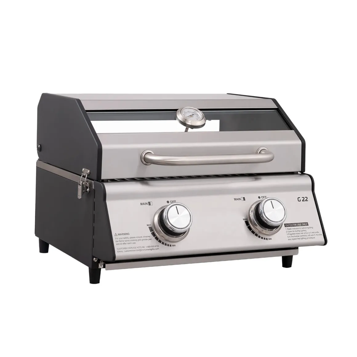 Tabletop Propane Gas Grill