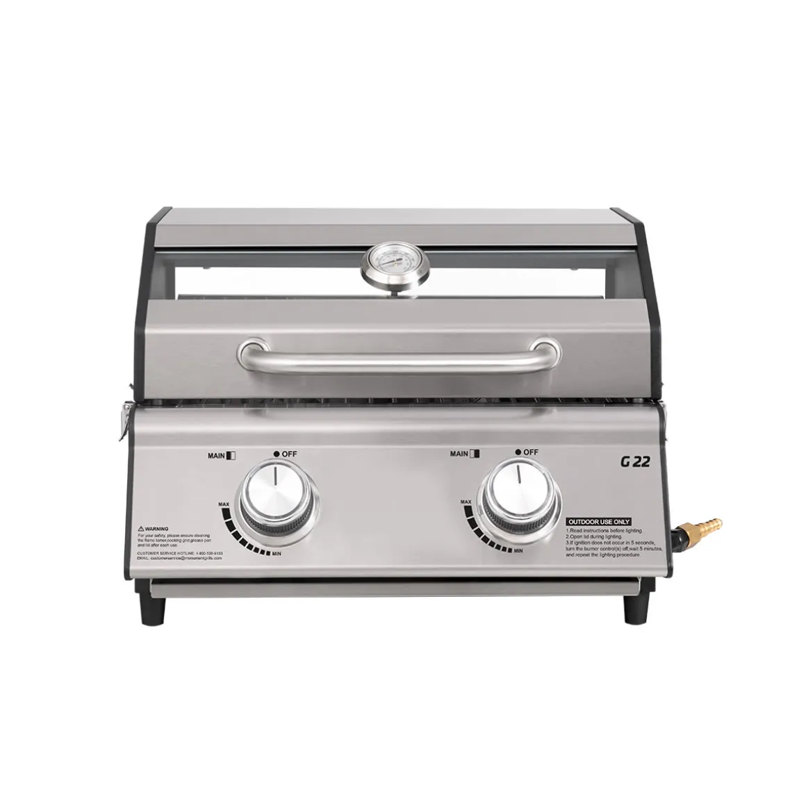 Tabletop Propane Gas Grill