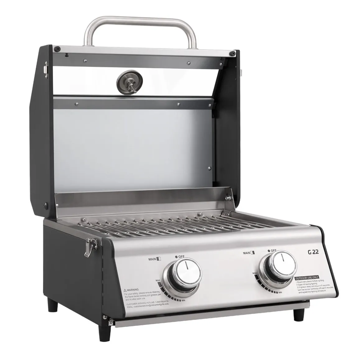 Tabletop Propane Gas Grill