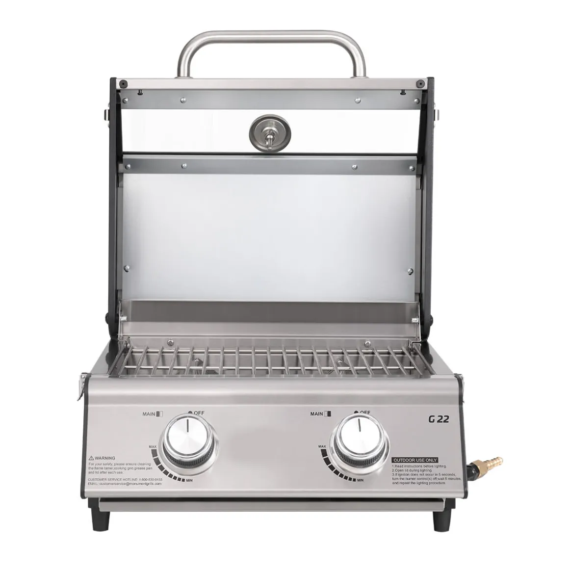 Tabletop Propane Gas Grill