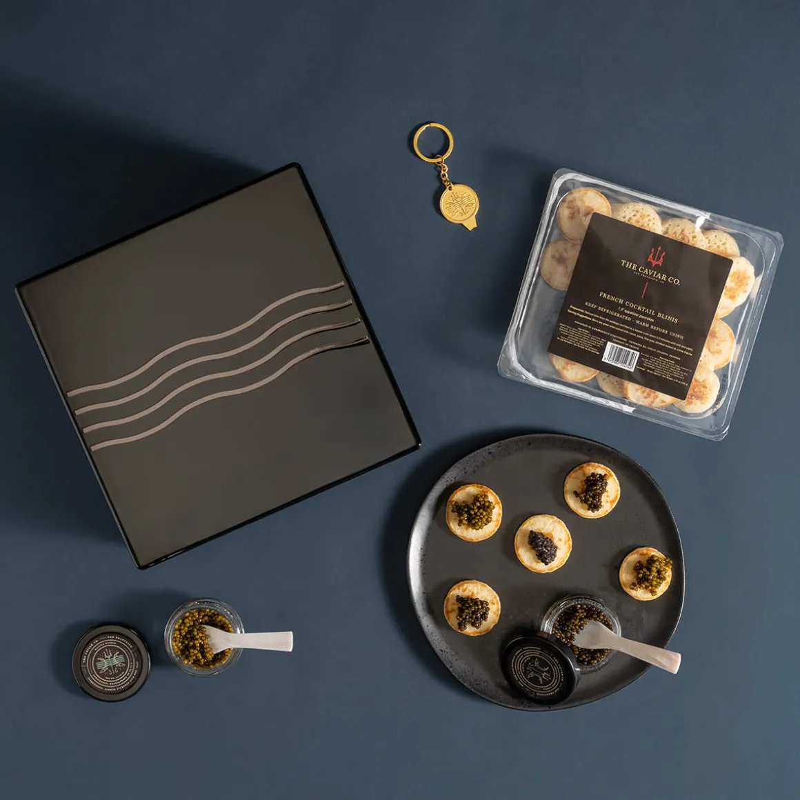 The Caviar Co. Tasting Duo Lacquer Case