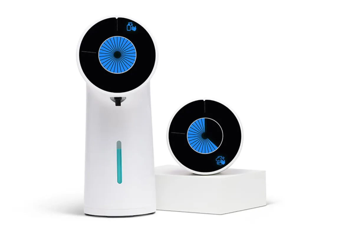 Touch Free Soap Dispenser Timer