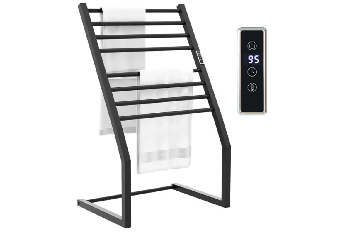 Towel Warmer Rack with LED Display