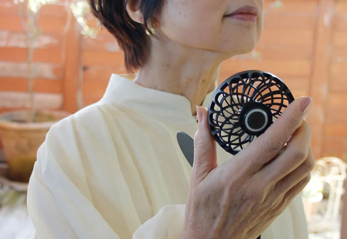 Travel Mirror Fan