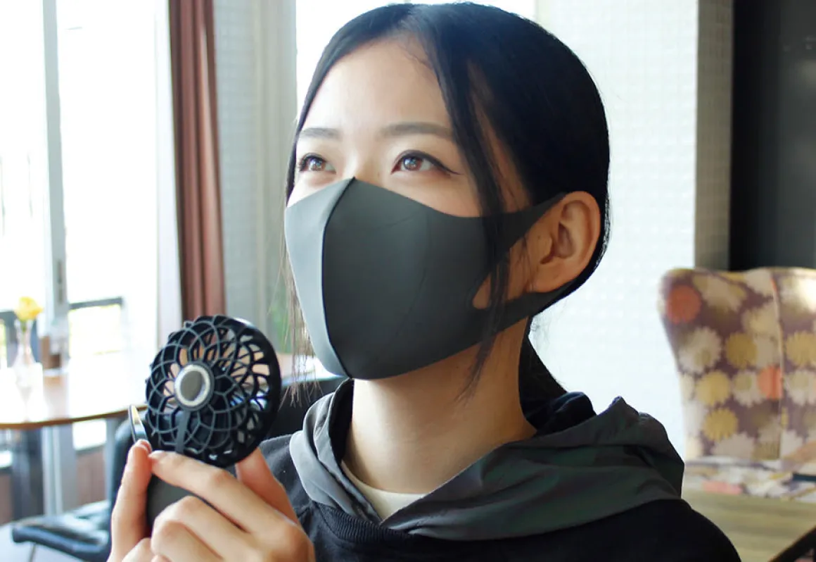 Travel Mirror Fan