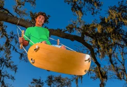 Tree Swing Surf Board