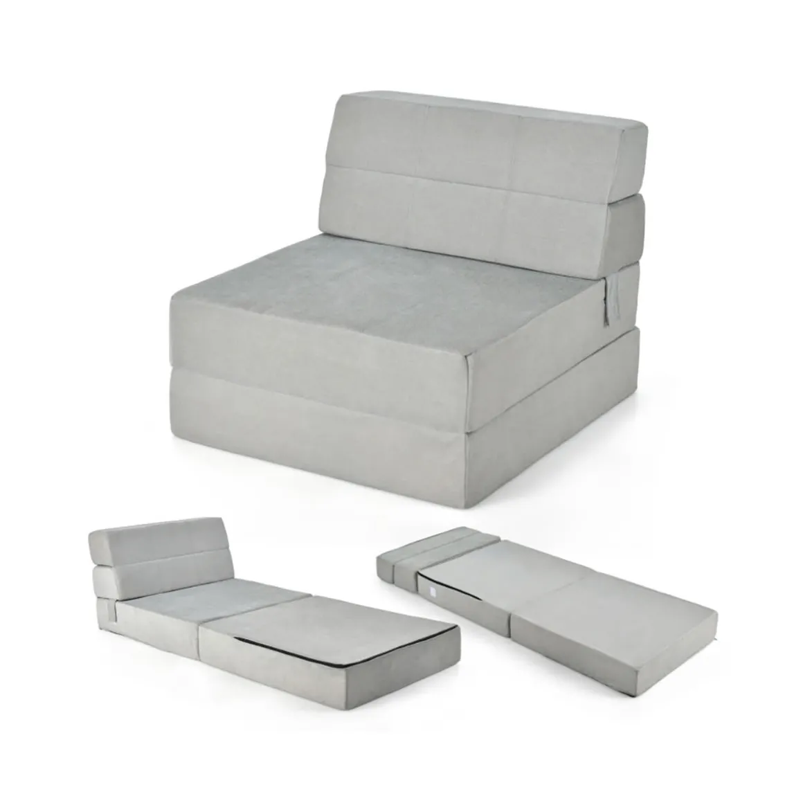 Tri-Fold Sleeper Sofa Bed