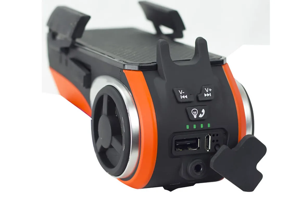 Ultimate Bicycle Speaker Mount and Headlight