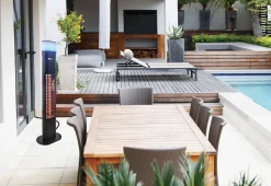 Ultimate Outdoor Heater and Bluetooth Speaker