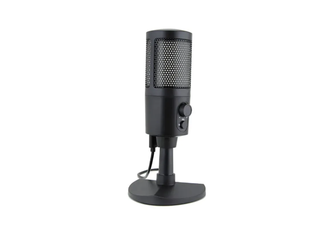 USB Gaming and Streaming Microphone with RGB Lighting