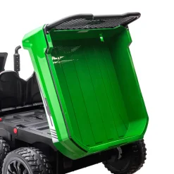 24V 6 Wheeler Tractor Trailer with Dump Cart
