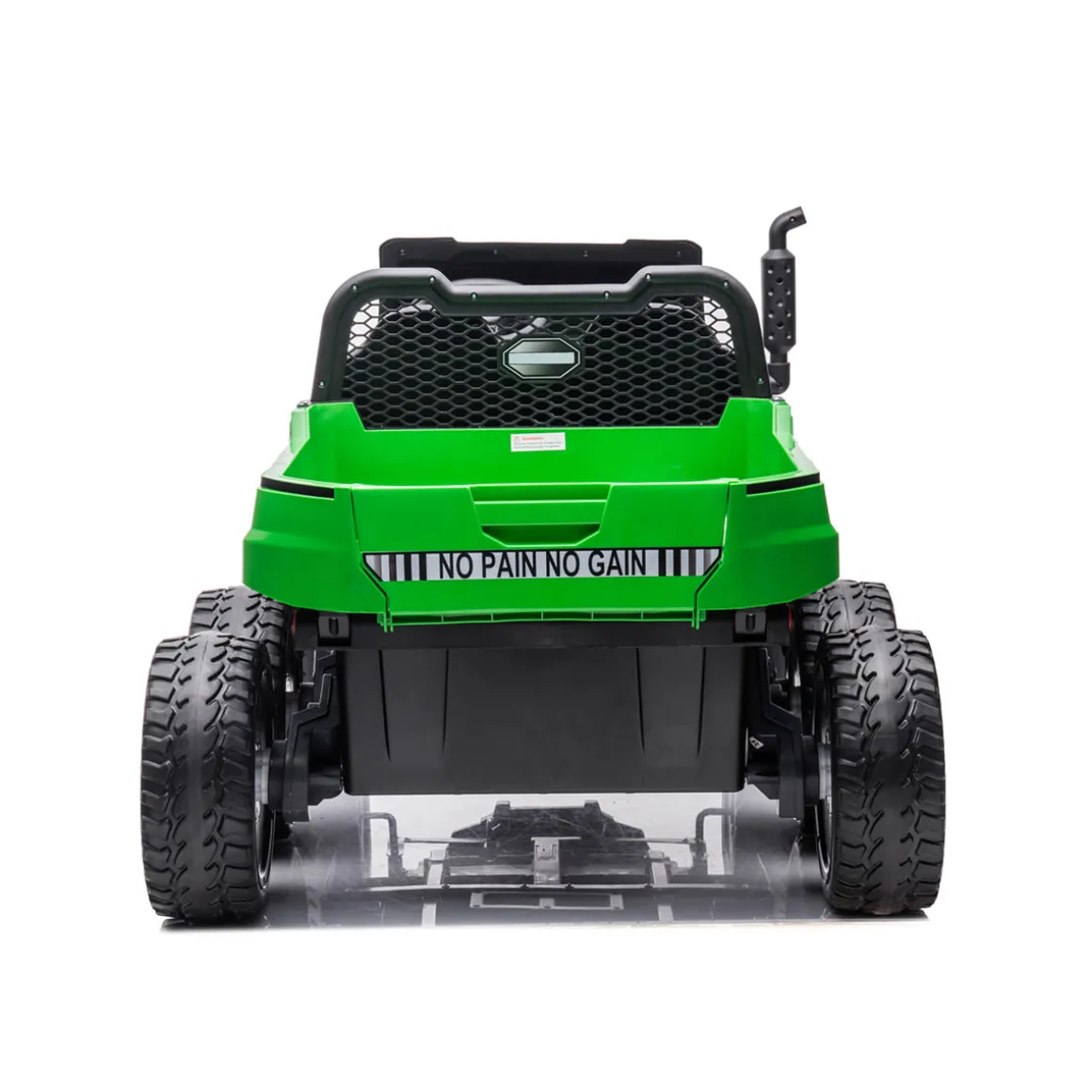 24V 6 Wheeler Tractor Trailer with Dump Cart