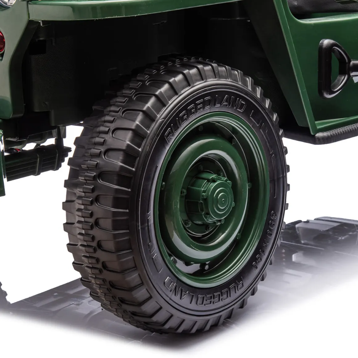 24V Military Willy Jeep Ride-On