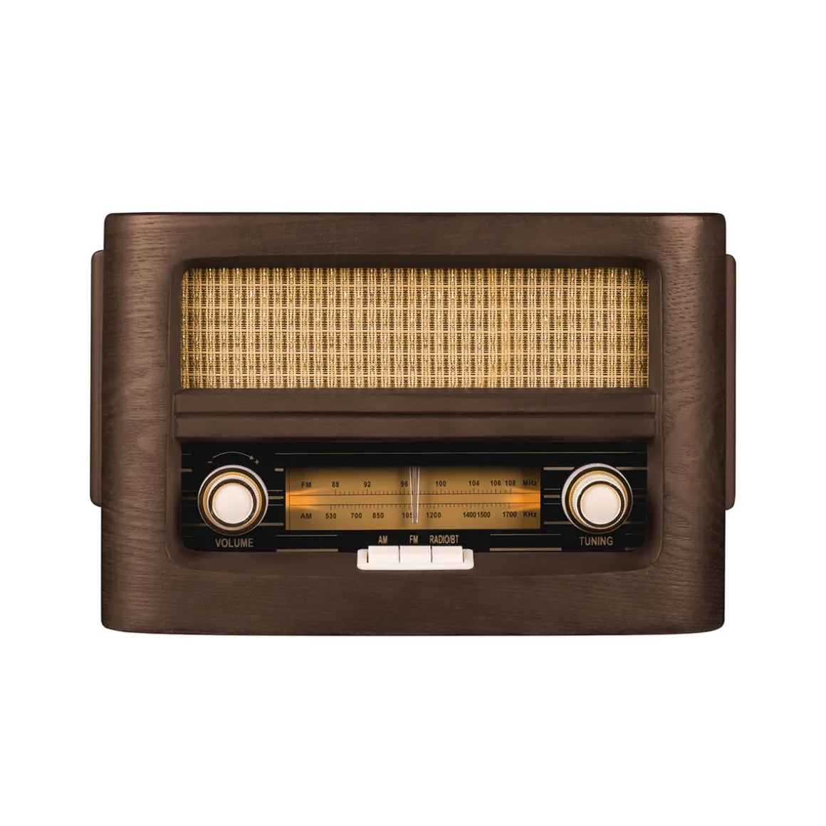 Vintage Bluetooth Radio and Wireless Charger