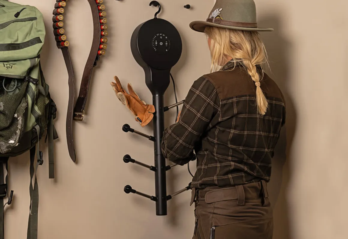 Wall Mounted Shoe and Glove Dryer