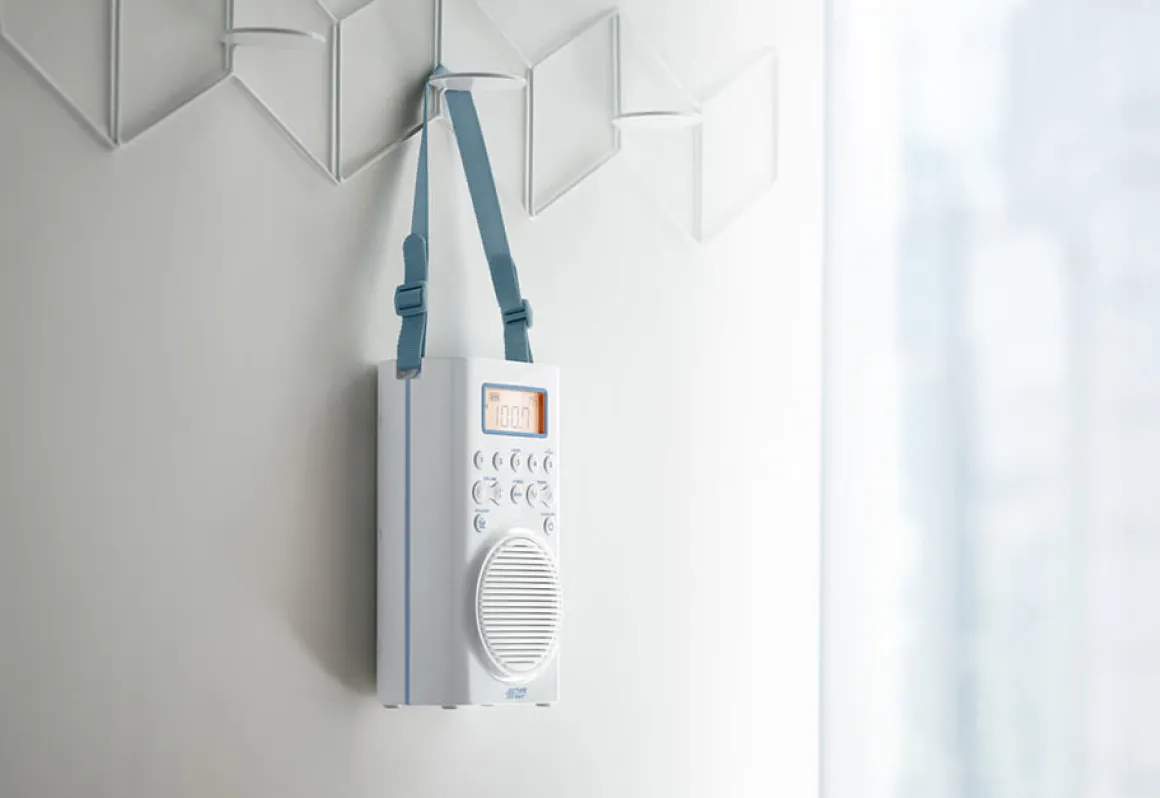 Waterproof Weather Alert Shower Radio