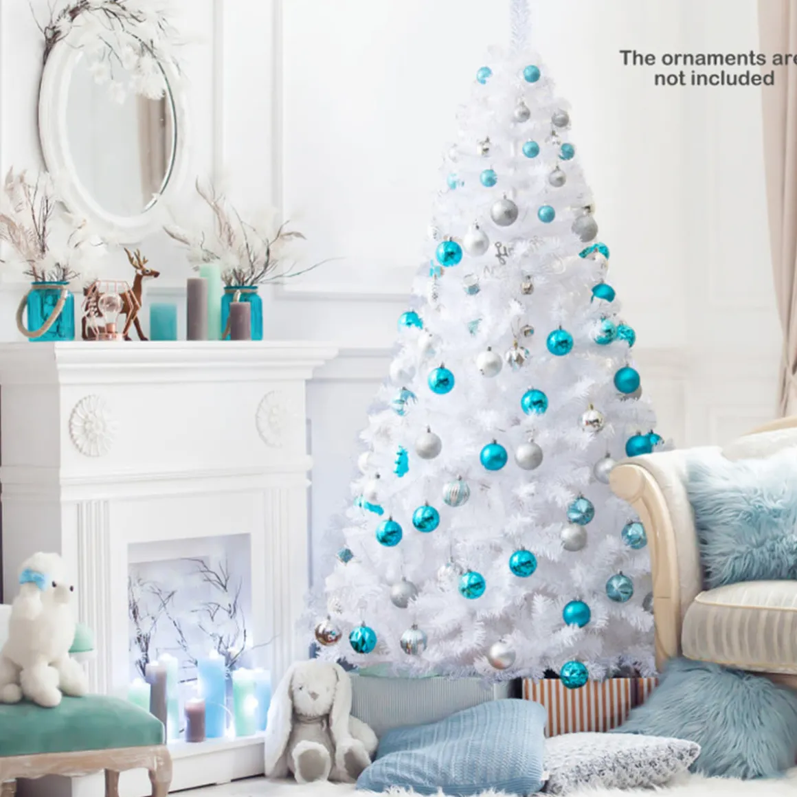 White Artificial Christmas Tree