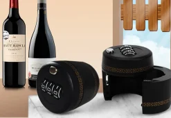 Wine Bottle Combination Locks (Set of 2)