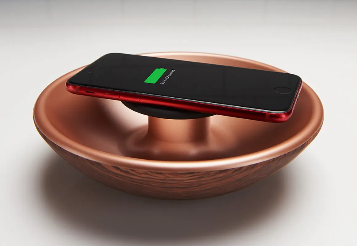 Wireless Charging Valet Bowl